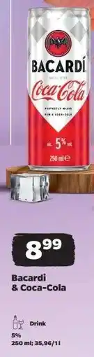 Netto Bacardi & Coca-Cola oferta