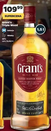 Netto GRANT’S TRIPLE WOOD oferta