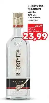 Kaufland KHORTYTSA PLATINUM Wódka oferta