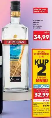 Kaufland STUMBRAS wódka oferta