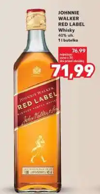 Kaufland JOHNNIE WALKER RED LABEL oferta