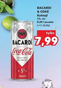 Kaufland BACARDI & COKE Koktajl oferta