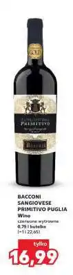 Kaufland BACCONI SANGIOVESE PRIMITIVO PUGLIA oferta