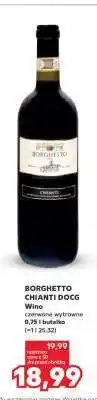 Kaufland BORGHETTO CHIANTI DOCG oferta