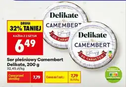 Biedronka Ser pleśniowy Camembert Delikate, 200 g oferta