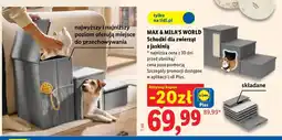 Lidl Schodki dla zwierząt z jaskinią Max & Mila's World oferta