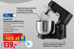 Lidl Robot kuchenny Silvercrest 600W czarny oferta