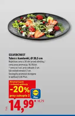 Lidl Talerz z kamionki Silvercrest Ø 20,5 cm oferta