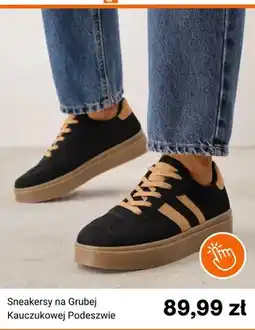 Born2be Sneakersy na grubej kauczukowej podeszwie Born2be oferta