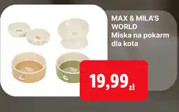 Lidl MAX & MILA'S WORLD Miska na pokarm dla kota oferta