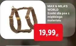 Lidl MAX & MILA'S WORLD Szelki dla psa z miękkiego materiału oferta