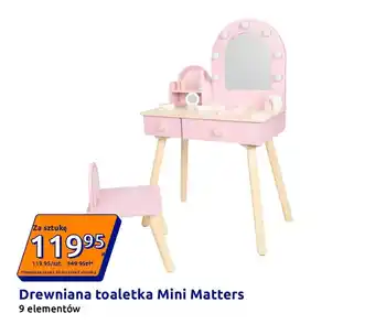 Drewniana toaletka Mini Matters