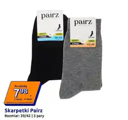 Action Skarpetki Pairz Rozmiar: 39/42 | 3 pary oferta