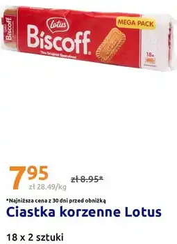 Action Ciastka korzenne Lotus Biscoff 18 x 2 sztuki oferta