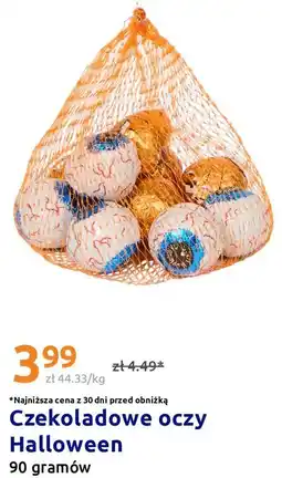 Action Czekoladowe oczy Halloween 90 gramów oferta
