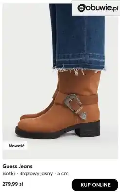 eobuwie Botki Guess Jeans oferta
