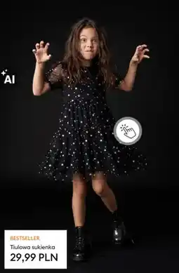 Sinsay Tiulowa sukienka oferta