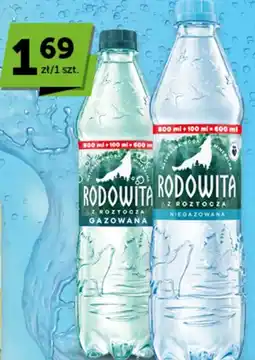Groszek Woda mineralna rodowita oferta