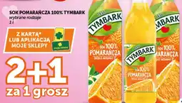 Groszek Sok Pomarancza 100% Tymbark oferta