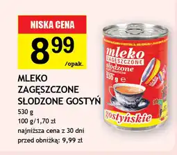 Gram Market Mleko zagęszczone SM Gostyń oferta