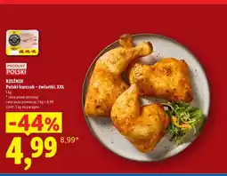 Lidl Polski kurczak ćwiartki XXL Rzeźnik oferta