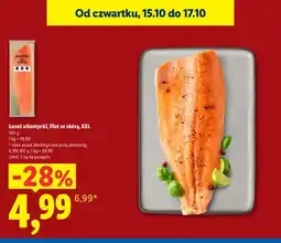 Lidl Łosoś atlantycki filet ze skórą XXL SuperFish oferta