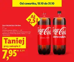 Lidl Napój gazowany Coca-Cola oferta