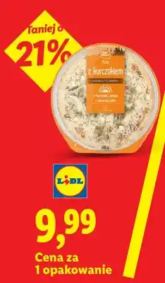 Lidl Pizza z kurczakiem Chef Select oferta