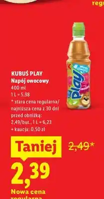 Lidl Napój owocowy Kubuś Play oferta