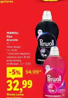Lidl Płyn do prania Perwoll oferta