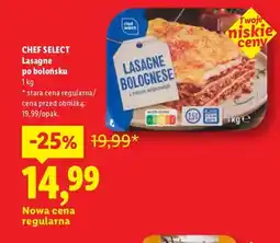 Lidl Lasagne po bolońsku Chef Select oferta