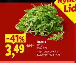 Lidl Rukola oferta