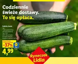 Lidl Cukinie luzem oferta