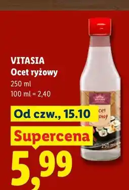 Lidl Ocet ryżowy Vitasia oferta