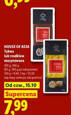 Lidl Tykwa marynowana House of Asia oferta