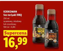 Lidl Sos teriyaki BBQ sezamowy Kikkoman oferta