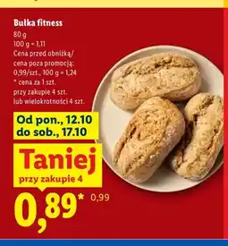 Lidl Bułka fitness oferta