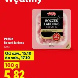 Lidl Boczek lardons Pikok oferta
