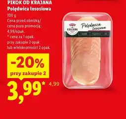 Lidl Polędwica łososiowa Pikok od Krajana oferta