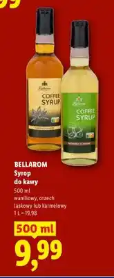 Lidl Syrop do kawy waniliowy Bellarom oferta