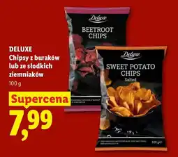 Lidl Chipsy z buraków Deluxe oferta