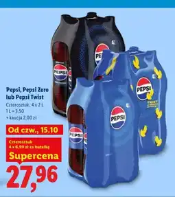 Lidl Napój gazowany Pepsi 4-pak oferta