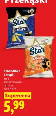Lidl Chrupki ser z ziemniakami Star Snack oferta