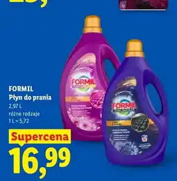 Lidl Płyn do prania Formil oferta