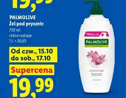 Lidl Żel pod prysznic Palmolive oferta