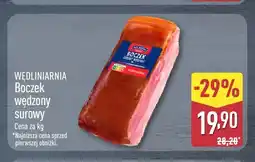 ALDI Boczek wędzony surowy Wędliniarnia oferta