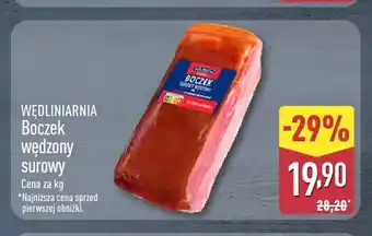 Boczek wędzony surowy Wędliniarnia
