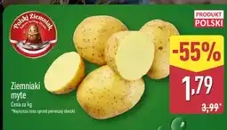 ALDI Ziemniaki myte oferta
