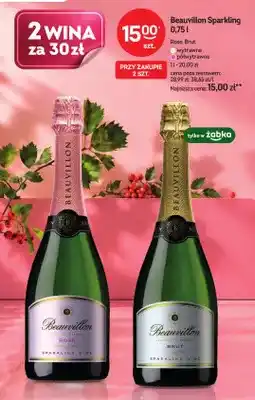 Żabka Wino musujące Beauvillon Sparkling Brut oferta