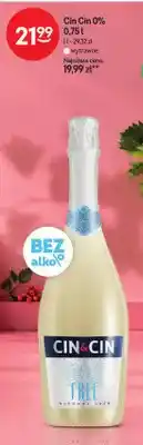 Żabka Wino bezalkoholowe musujące Cin oferta